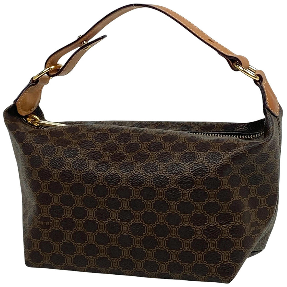 Celine Macadam handbag makeup Clutch canvas brown - Picture 1 of 6